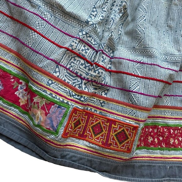 Lucky Brand Vintage Tea Length Stretchy Skirt Size Medium - Picture 4 of 5